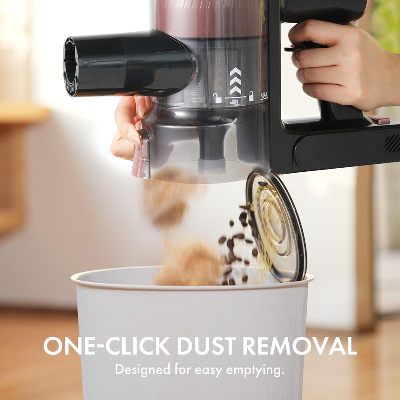 H320 Cordless Vacuum Cleaner – 28Kpa Suction, 50Min Runtime